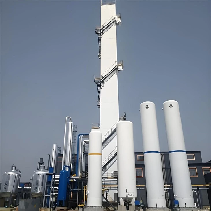 Cryogenic Air Separation Units With 99.9999% Nitrogen Purity